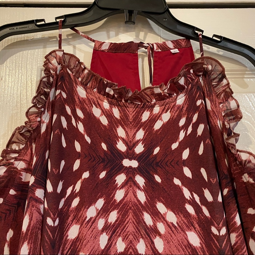 Summer Hi Low Ruffle Maxi - Picture 4 of 6